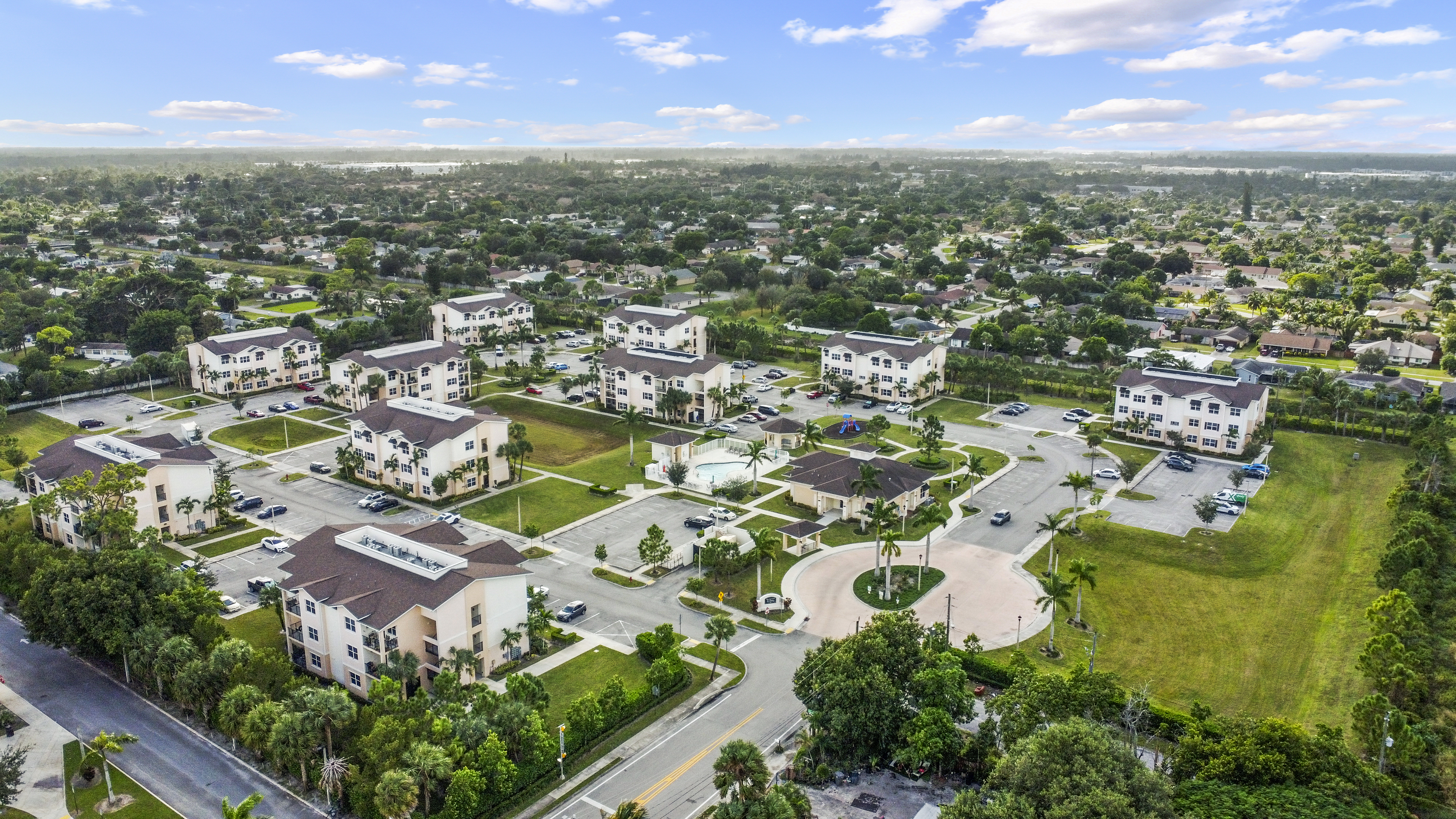 Haverhill apartments — aerial