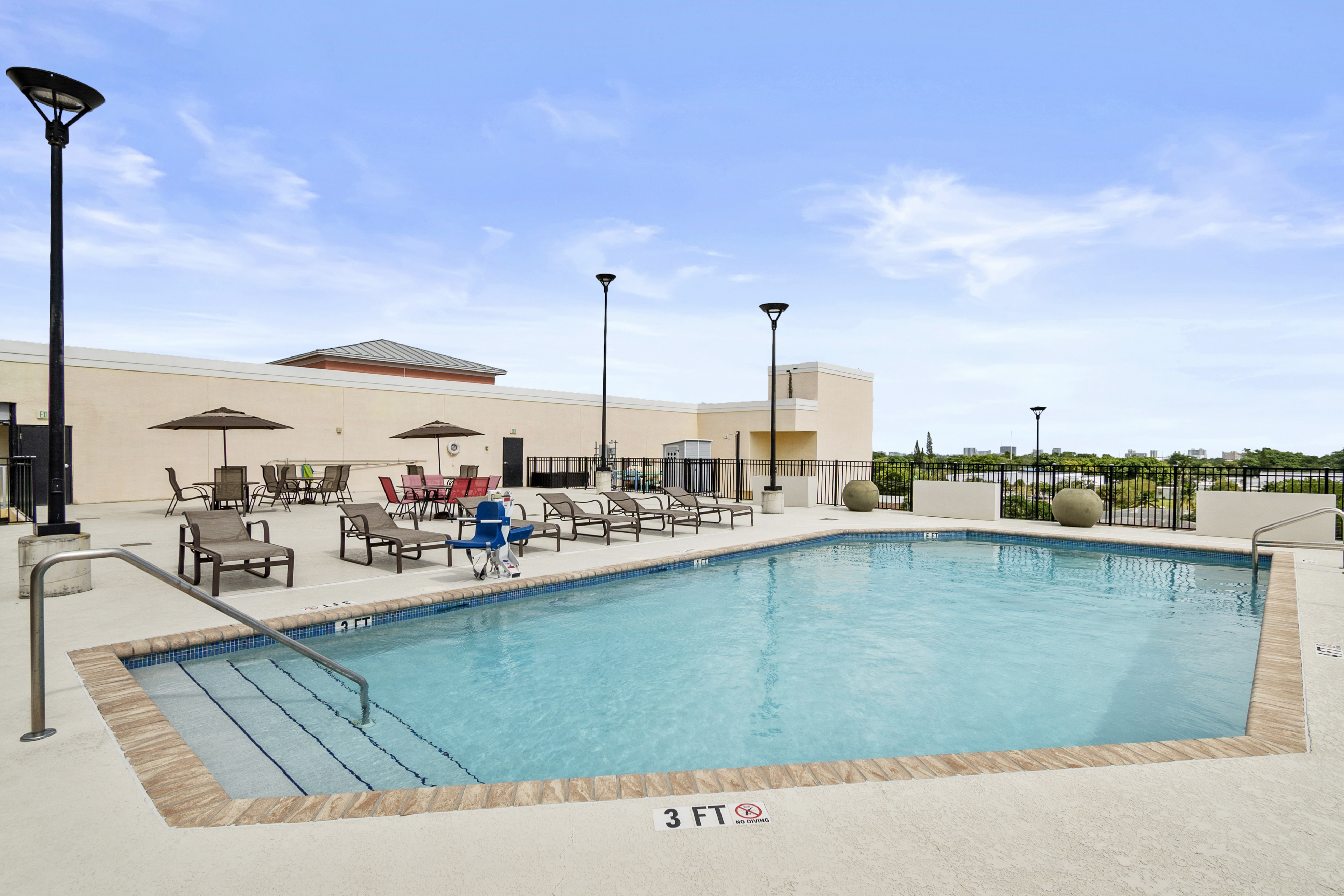 Heritage Pompano Station apartments — pool