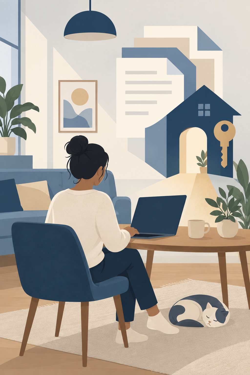 Abstract editorial illustration for the article “PIH 2026-24: The FSS Renewal File”