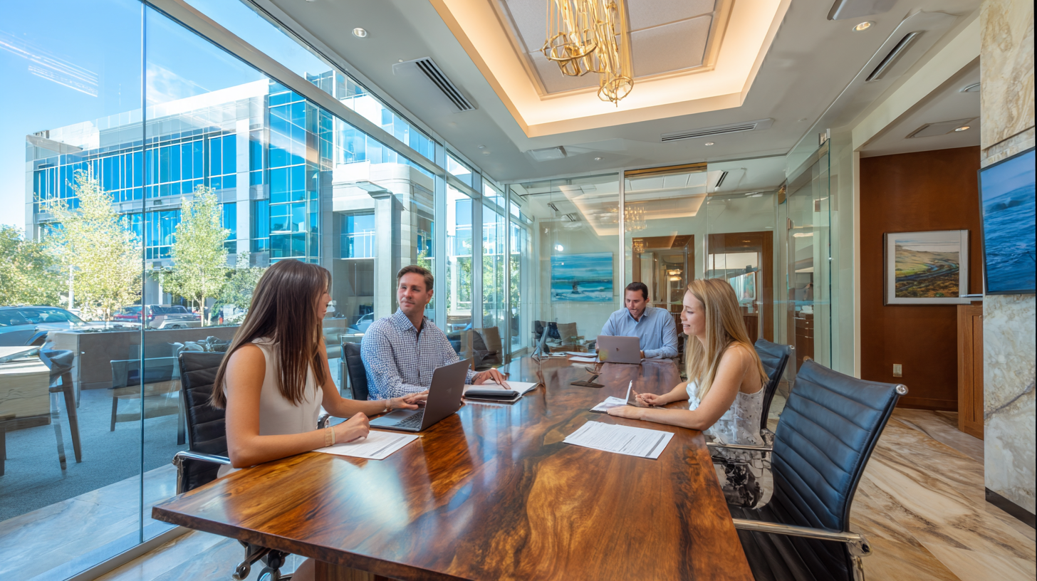 Atlas Communities operations team in glass conference room