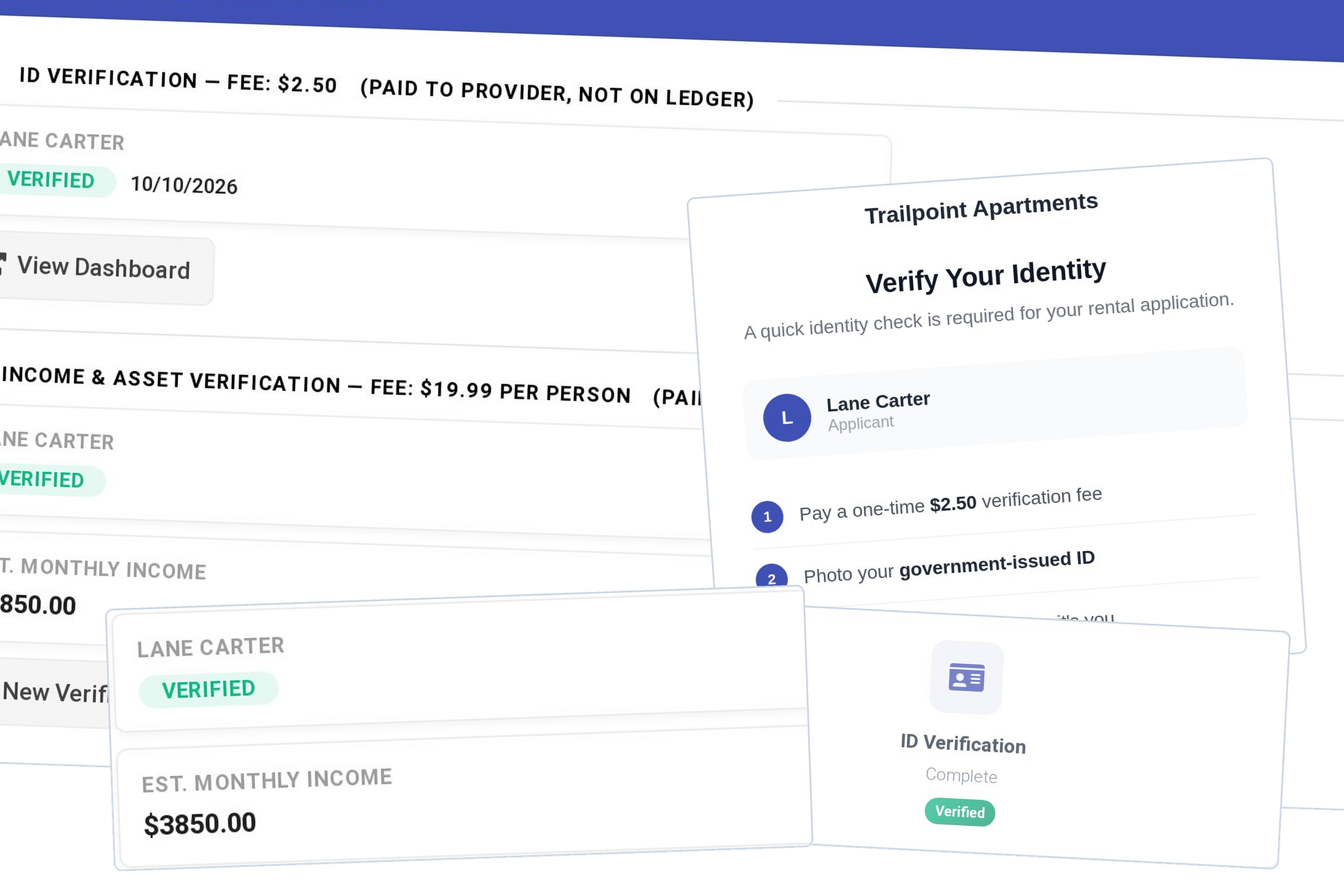 EEva Verify: ID with selfie match, bank-verified income and the document check in one decision packet