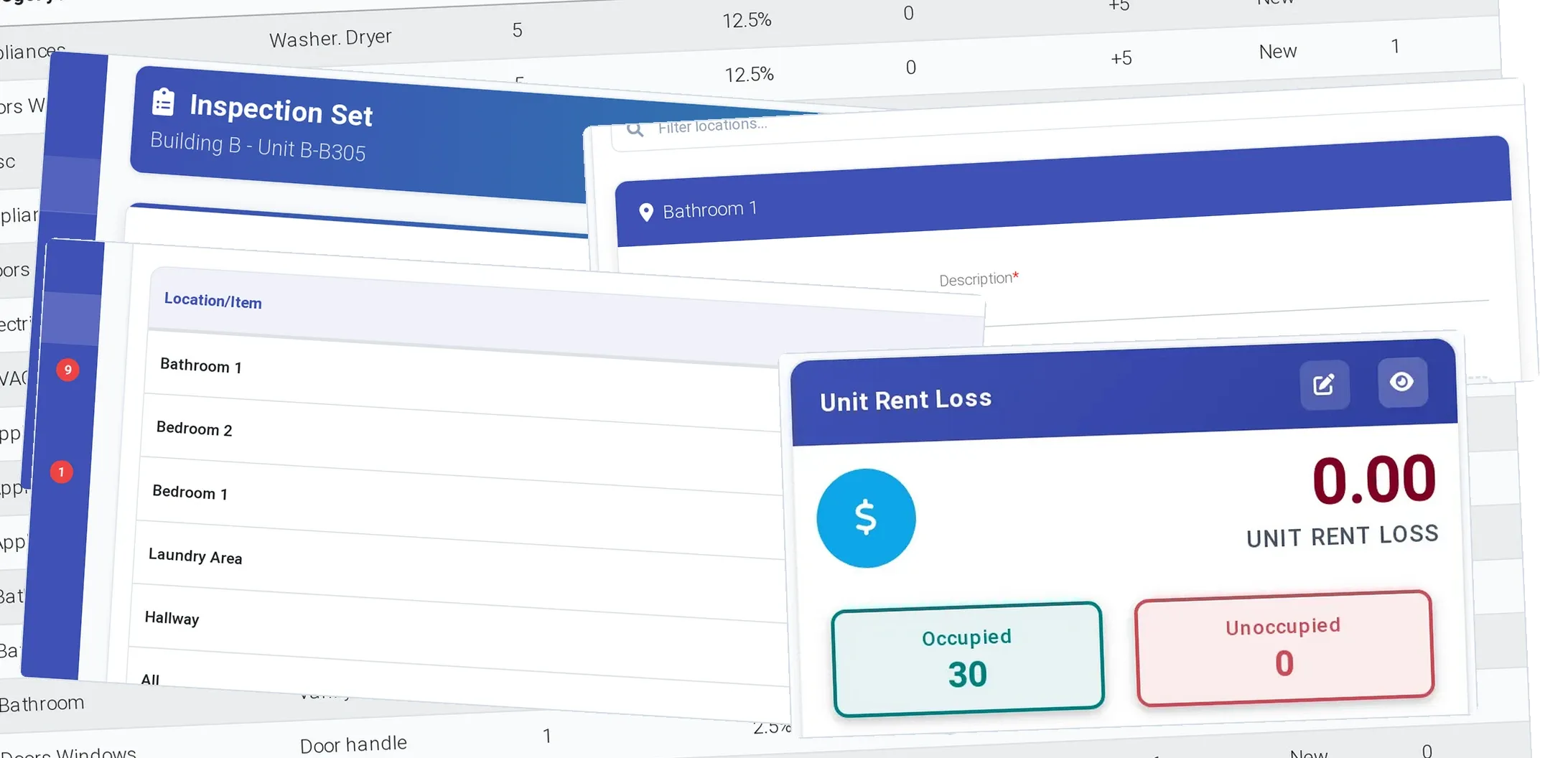 ExactEstate Accounting Position Summary with historical property scope, collections and accounting balance checks.
