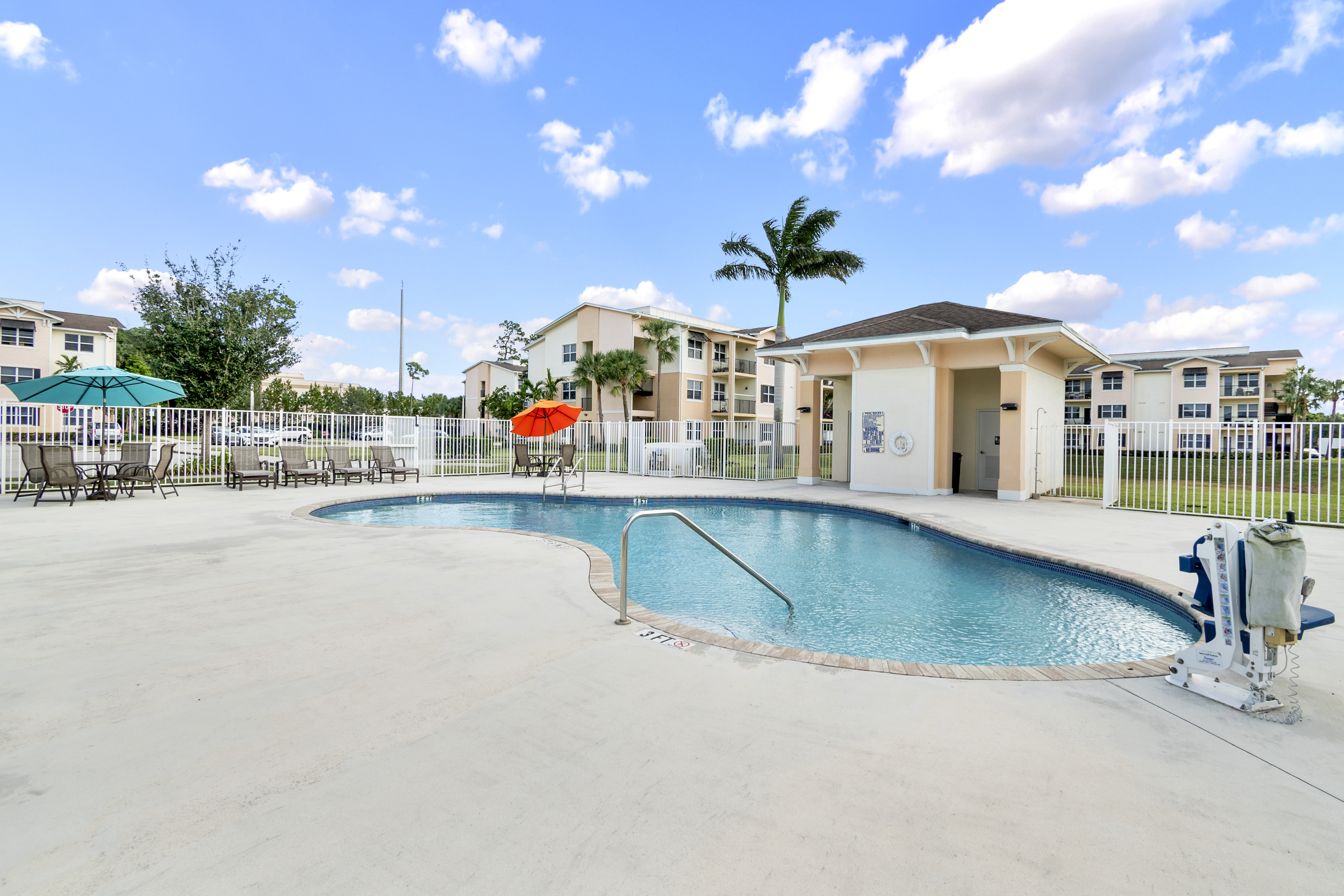 Haverhill apartments — pool