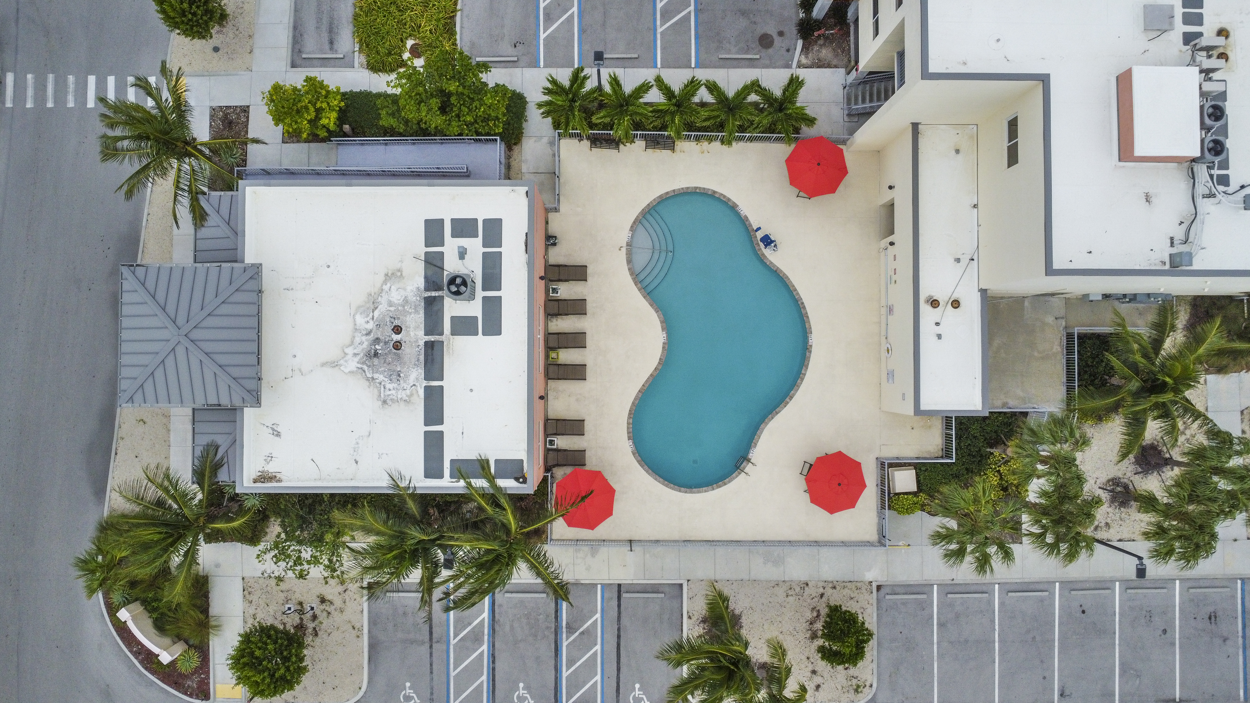 Residences Marathon Key apartments — aerial